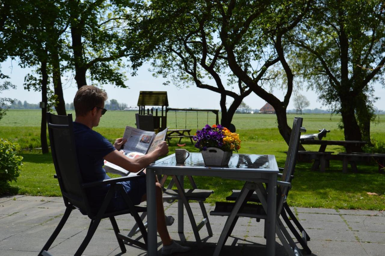 Appartementen Verhuur De Trijehoek Stiens Esterno foto